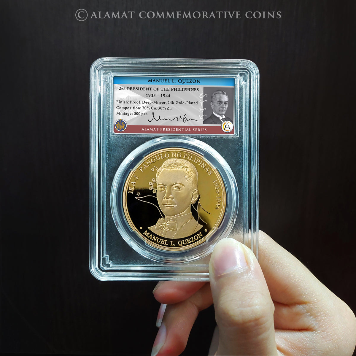 Manuel L. Quezon Commemorative Medal