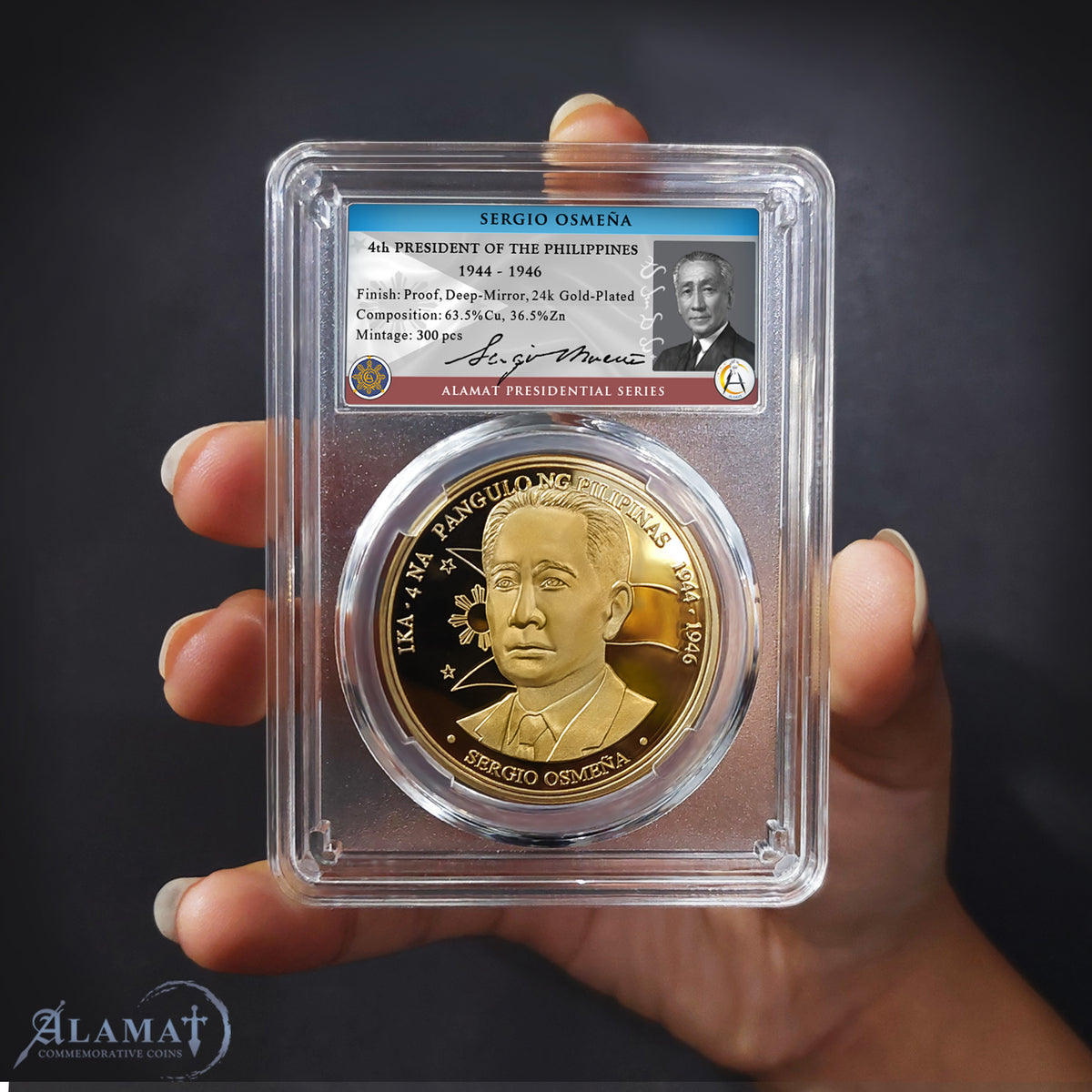 Sergio Osmeña Commemorative Medal
