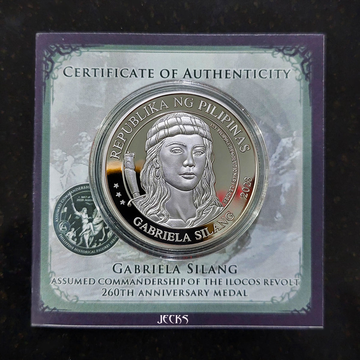 Gabriela Silang - 260th Assumed Commandership of the Ilocos Revolt